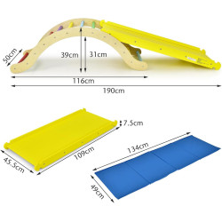 Complex de joaca Costway TS10209CL (Multicolor) Thumb