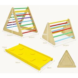 Лестница с мостиком Costway TY327951CL (Multicolor) Thumb