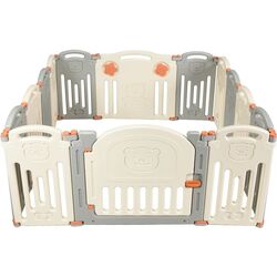 Tarc de joaca Costway BB5301BE (Beige/Gray) Thumb