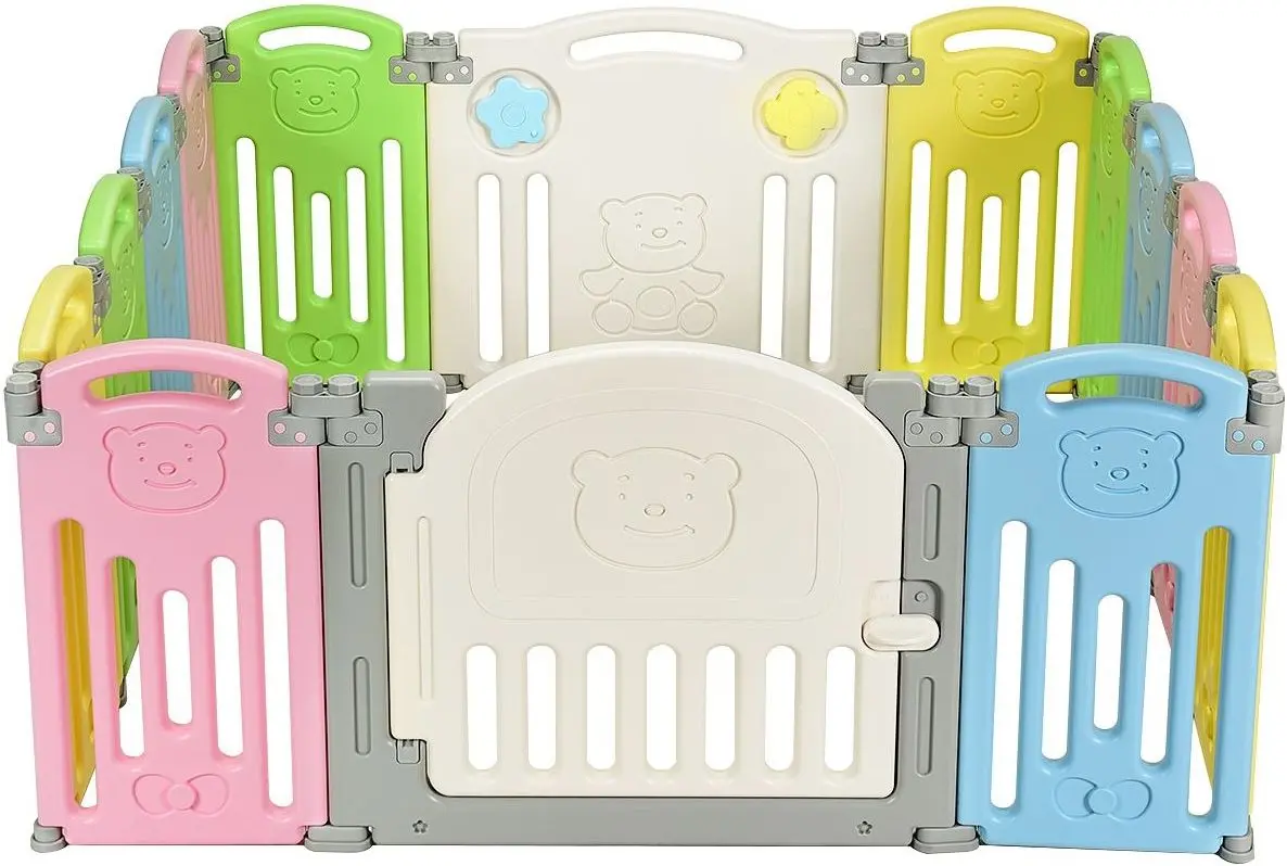 Tarc de joaca Costway BB5301CL (Multicolor)