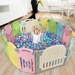 Tarc de joaca Costway BB5301CL (Multicolor) Thumb