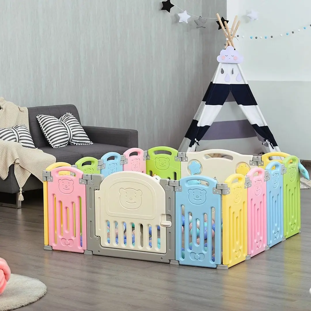 Tarc de joaca Costway BB5301CL (Multicolor)