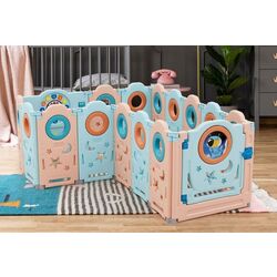 Tarc de joaca Costway BB5678 (Pink/Blue) Thumb