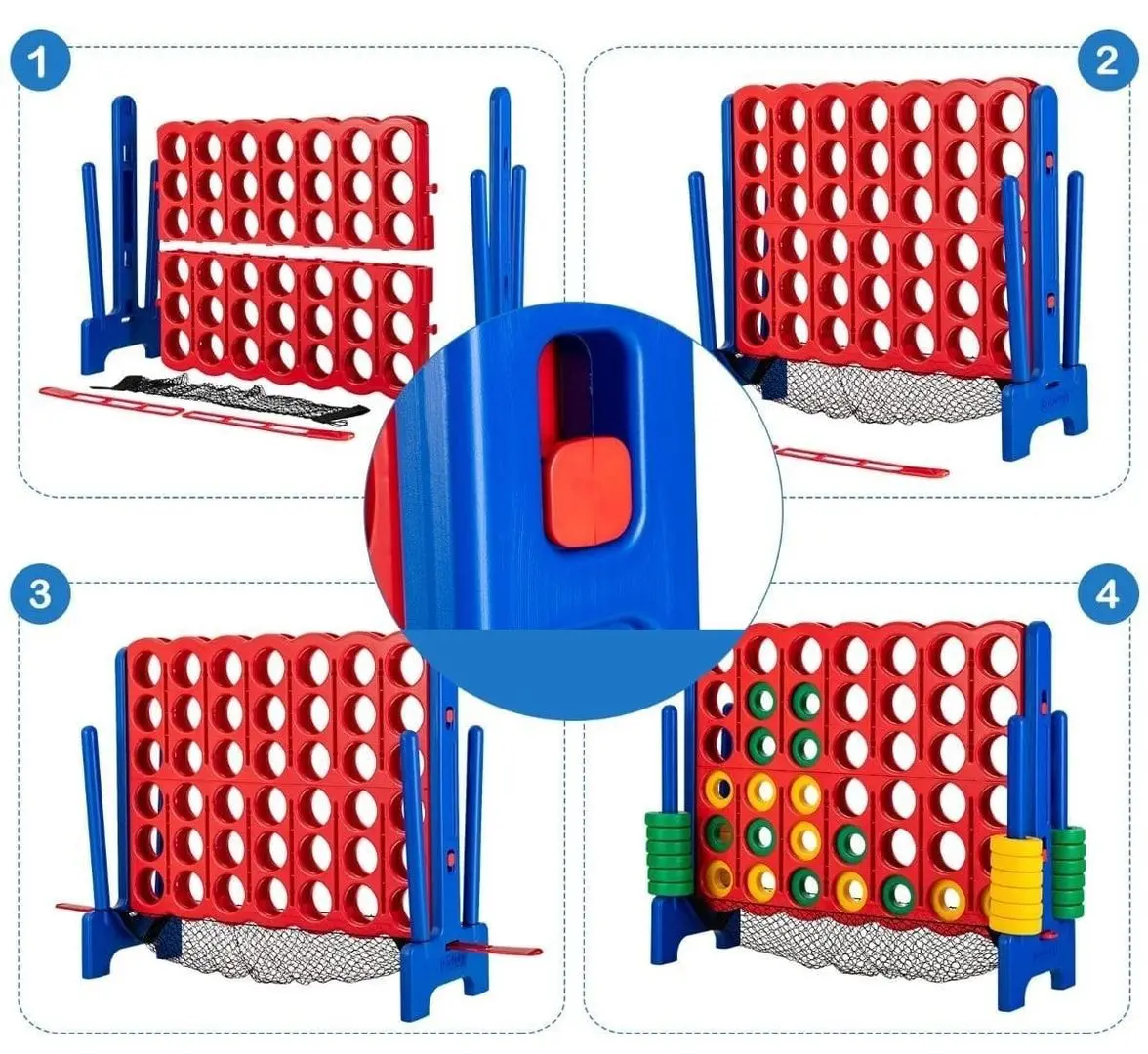 Игровой набор Costway SP37596BL (Red/Blue)