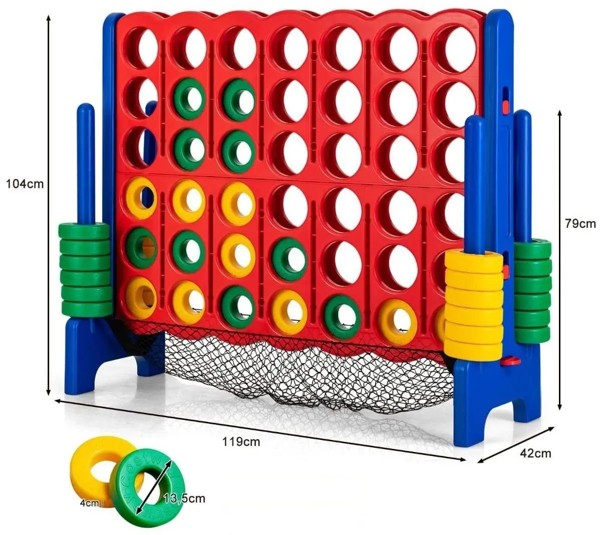 Игровой набор Costway SP37596BL (Red/Blue)