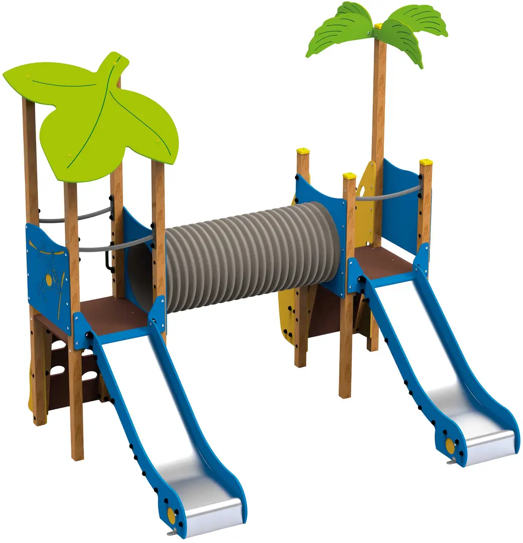 Игровой комплекс DastimArt 112 (Blue/Green/Yellow)