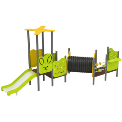 Игровой комплекс DastimArt 114 (Green/Yellow)