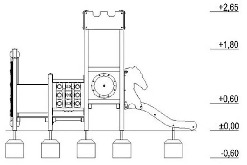 Игровой комплекс DastimArt 116 - 4