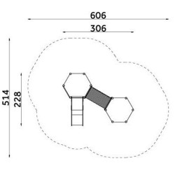 Complex de joaca DastimArt 122 (Multicolor) Thumb