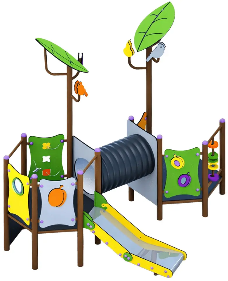 Complex de joaca DastimArt 122 (Multicolor)