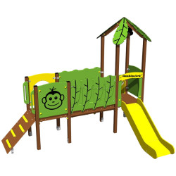 Игровой комплекс DastimArt 123 (Green/Yellow)