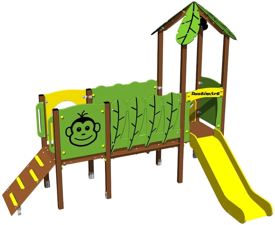 Игровой комплекс DastimArt 123 (Green/Yellow)