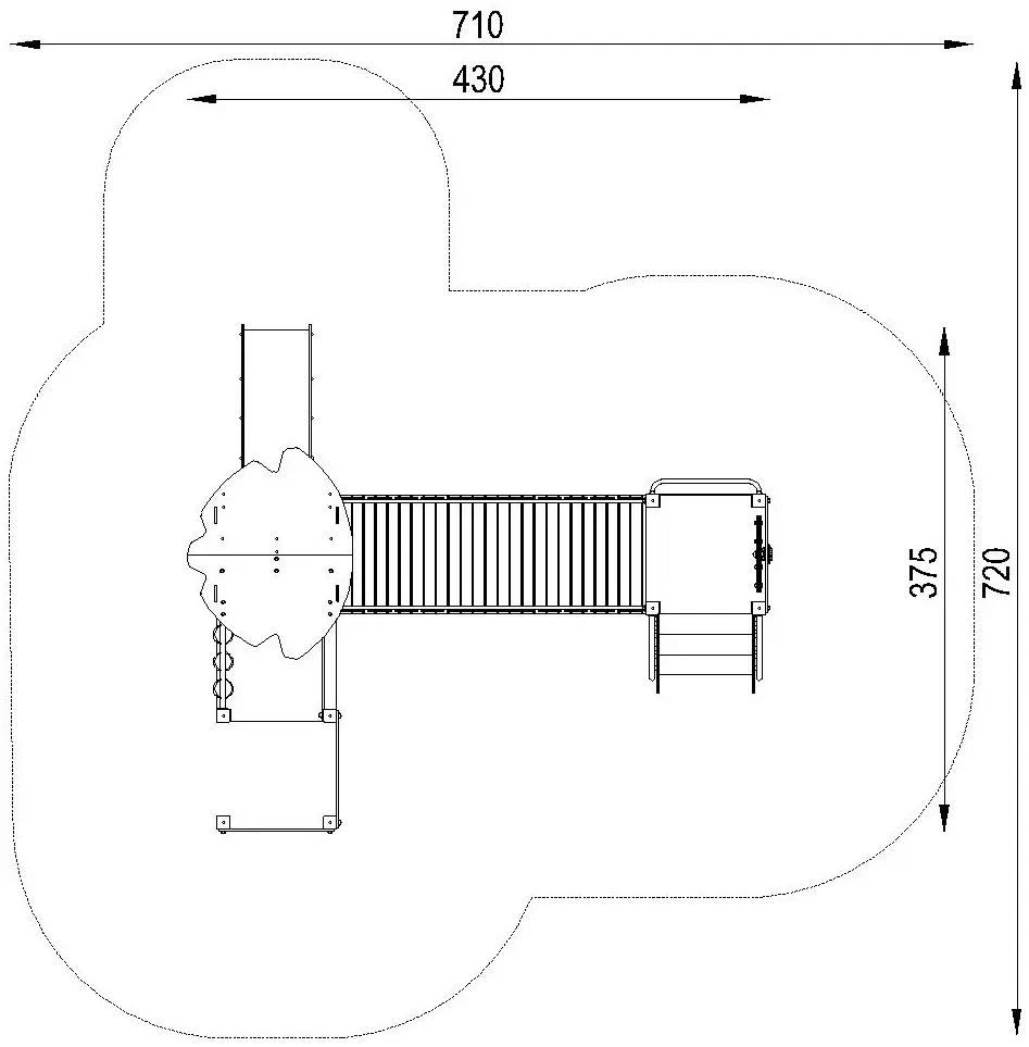 Complex de joaca DastimArt 124 (Multicolor) - 2
