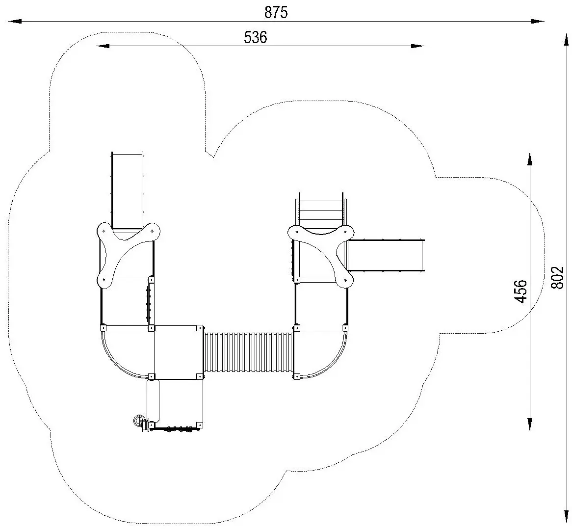 Игровой комплекс DastimArt 125 - 4