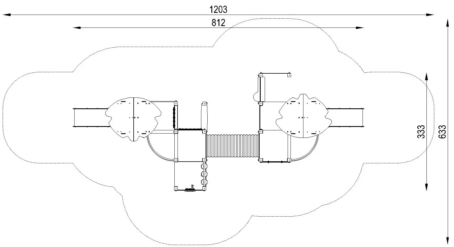 Complex de joaca DastimArt 126 (Multicolor) - 2