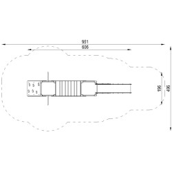 Игровой комплекс DastimArt 128.1 (Orange/Green) Thumb