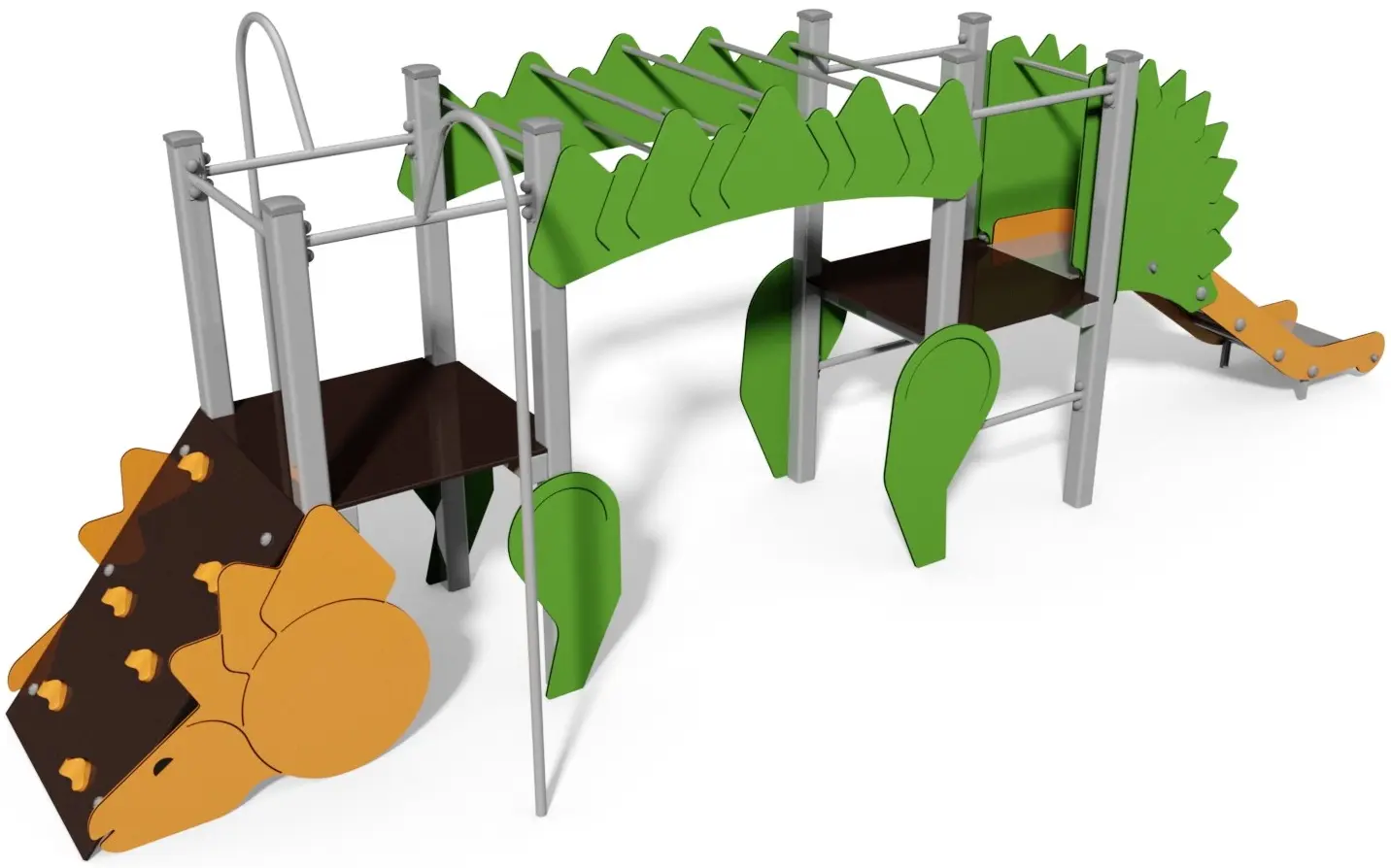 Игровой комплекс DastimArt 128.1 (Orange/Green)