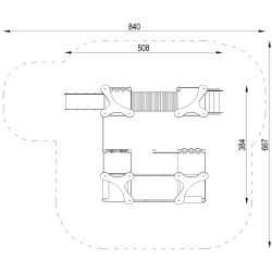 Игровой комплекс DastimArt 129 (Multicolor) Thumb