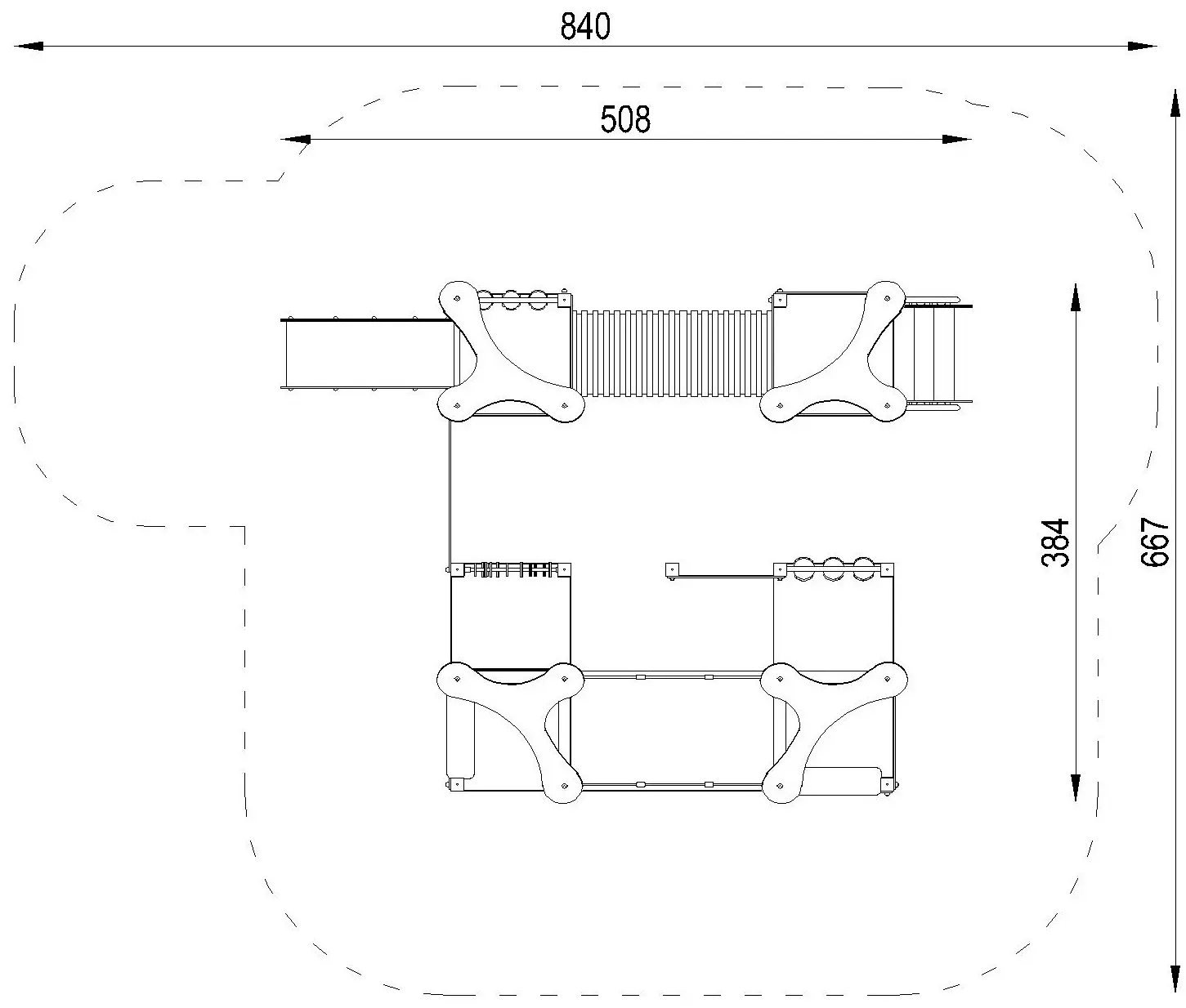 Игровой комплекс DastimArt 129 (Multicolor) - 2