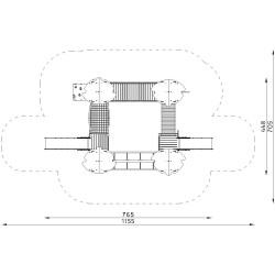 Игровой комплекс DastimArt 130 (Multicolor) Thumb
