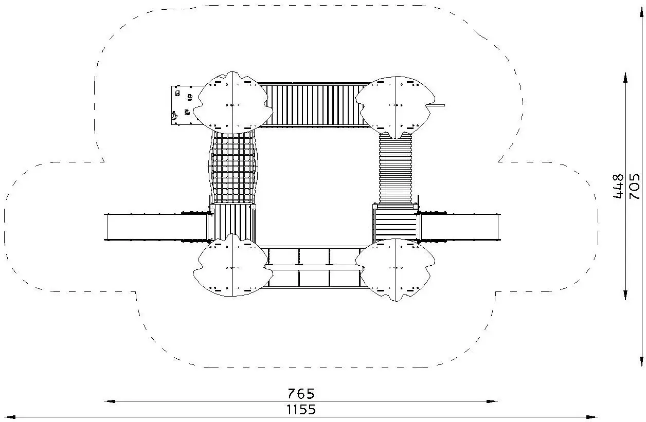 Игровой комплекс DastimArt 130 (Multicolor) - 2