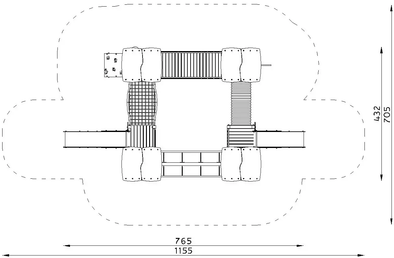 Игровой комплекс DastimArt 130.1 (Multicolor) - 2