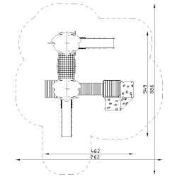 Игровой комплекс DastimArt 132 (Multicolor) Thumb