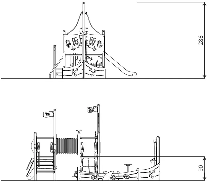 Игровой комплекс DastimArt 137 - 4