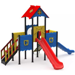 Игровой комплекс DastimArt 140 (Red/Blue/Yellow) Thumb