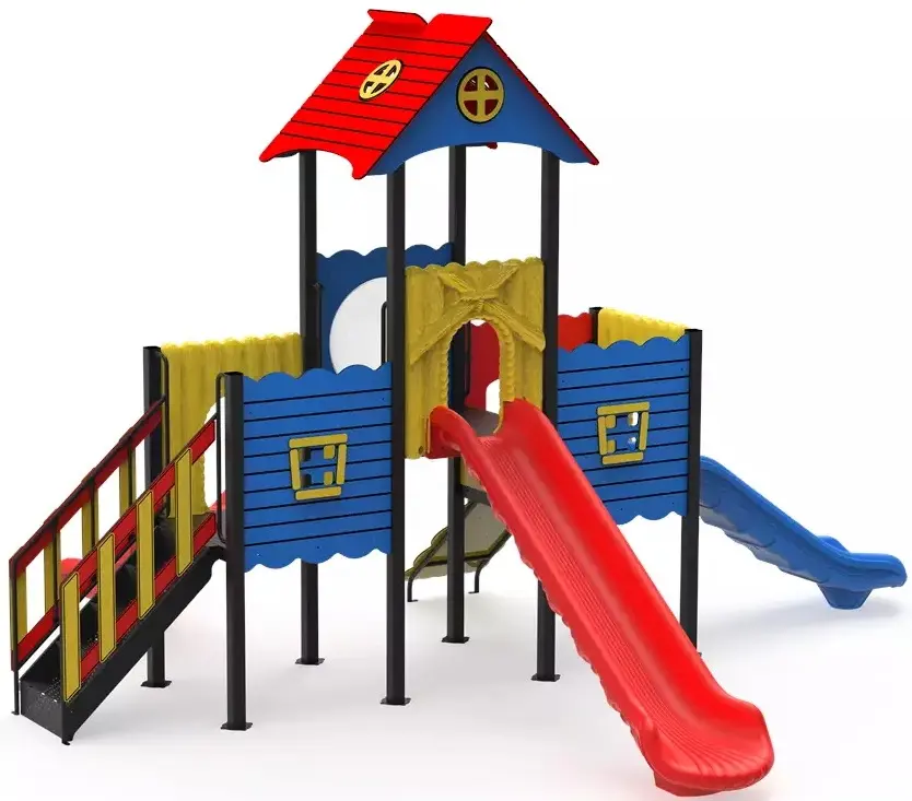 Игровой комплекс DastimArt 140 (Red/Blue/Yellow) - 2