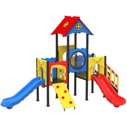 Игровой комплекс DastimArt 140 (Red/Blue/Yellow)