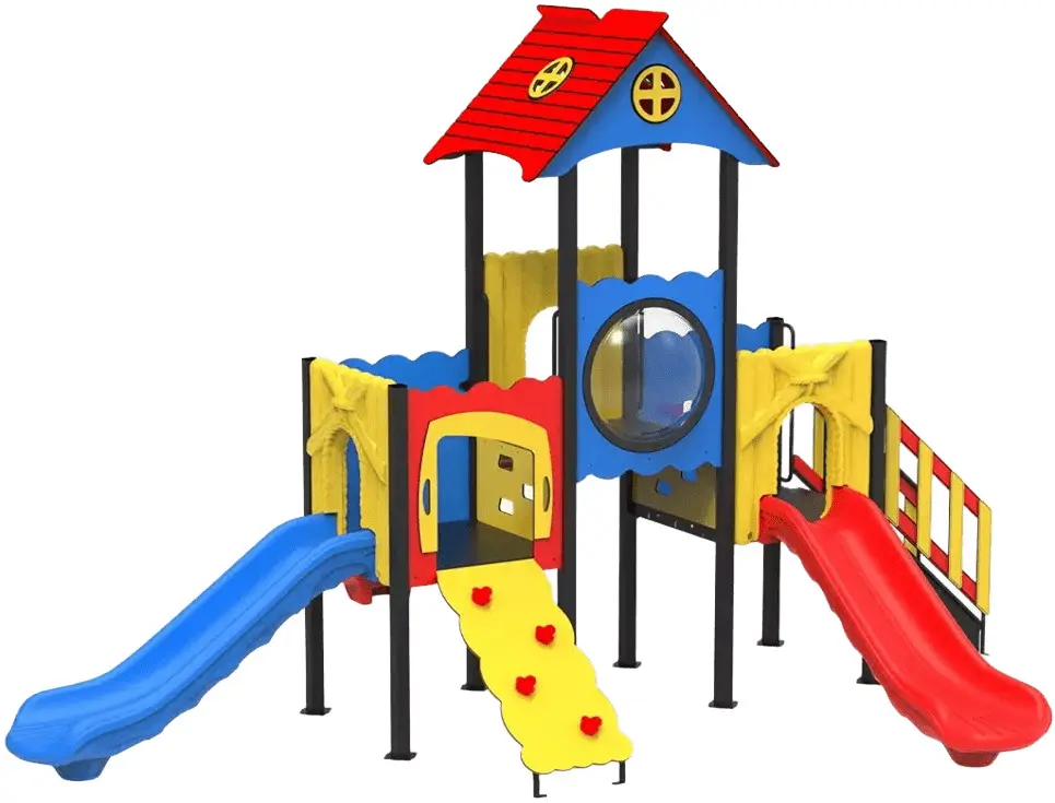 Игровой комплекс DastimArt 140 (Red/Blue/Yellow)