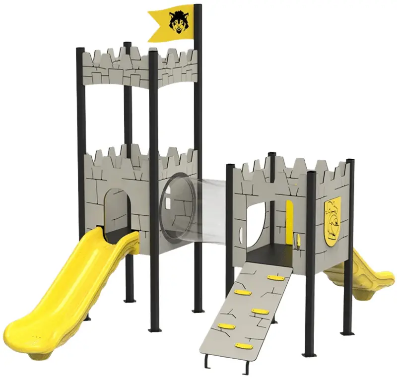 Игровой комплекс DastimArt 142 (Grey/Yellow)