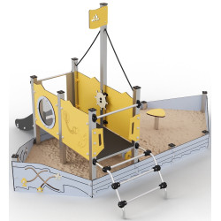 Игровой комплекс DastimArt 142.1 (Grey/Yellow) Thumb