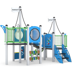 Игровой комплекс DastimArt 143 (Blue/Green) Thumb