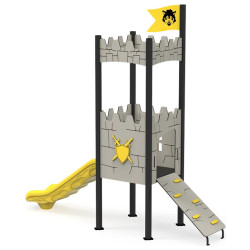 Игровой комплекс DastimArt 145 (Grey/Yellow) Thumb