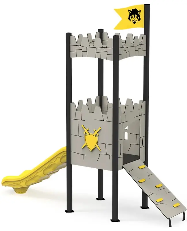 Игровой комплекс DastimArt 145 (Grey/Yellow) - 2