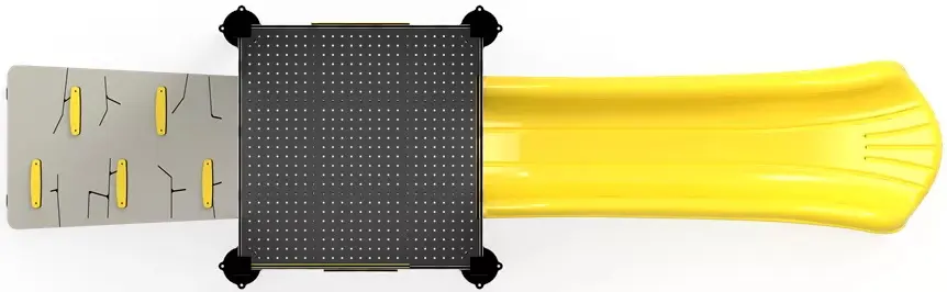 Игровой комплекс DastimArt 145 (Grey/Yellow) - 3