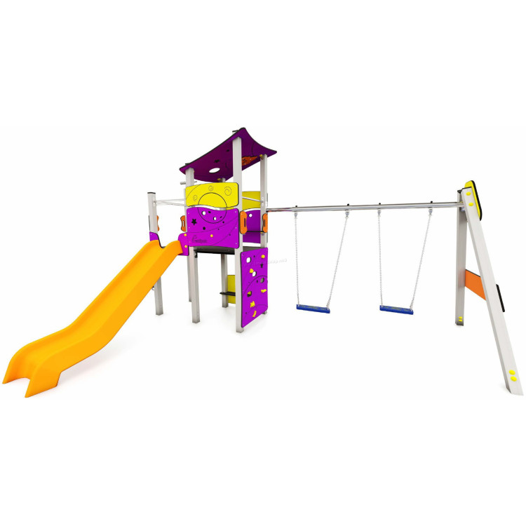 Complex de joaca SMYard 152 (Purple/Orange)