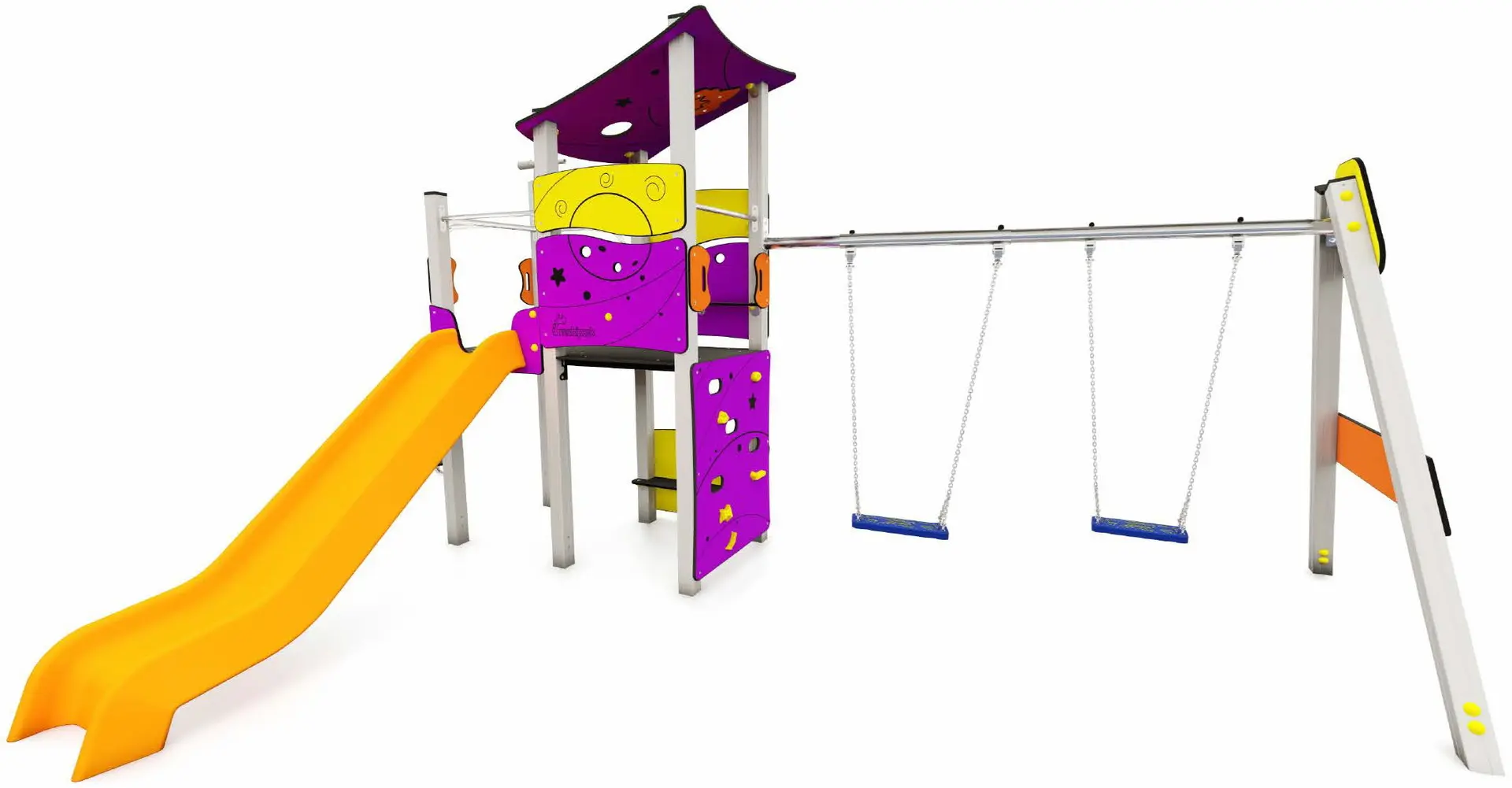 Игровой комплекс DastimArt 152 (Purple/Orange)