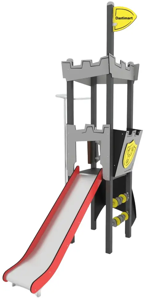 Игровой комплекс DastimArt 153 (Grey/Red/Yellow)