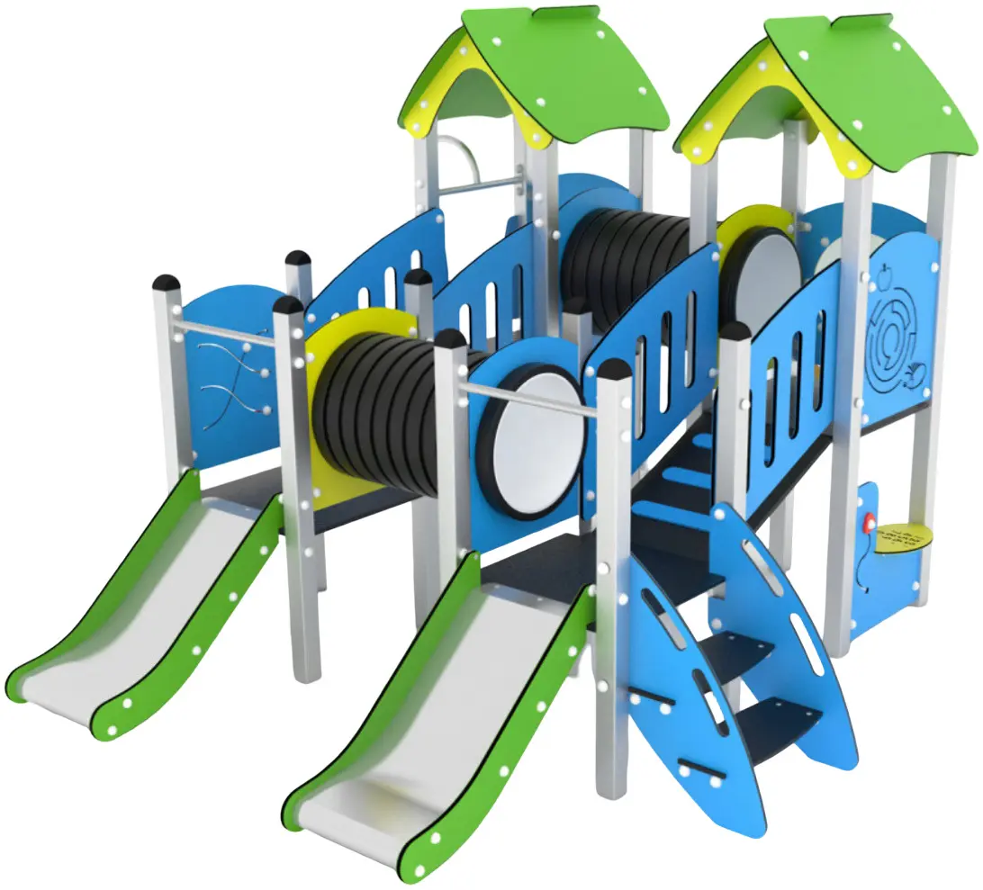 Игровой комплекс DastimArt 159 (Blue/Green)