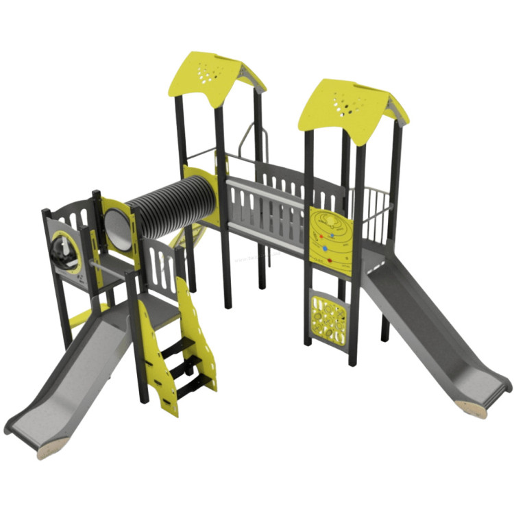Игровой комплекс SMYard 161 (Grey/Green)