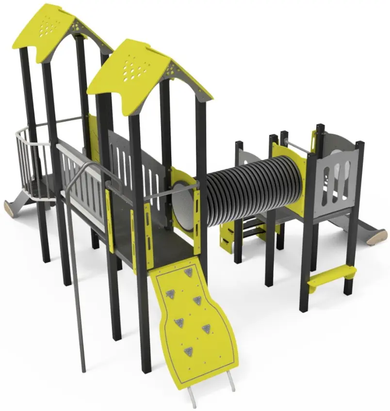 Complex de joaca DastimArt 161 (Grey/Green) - 2