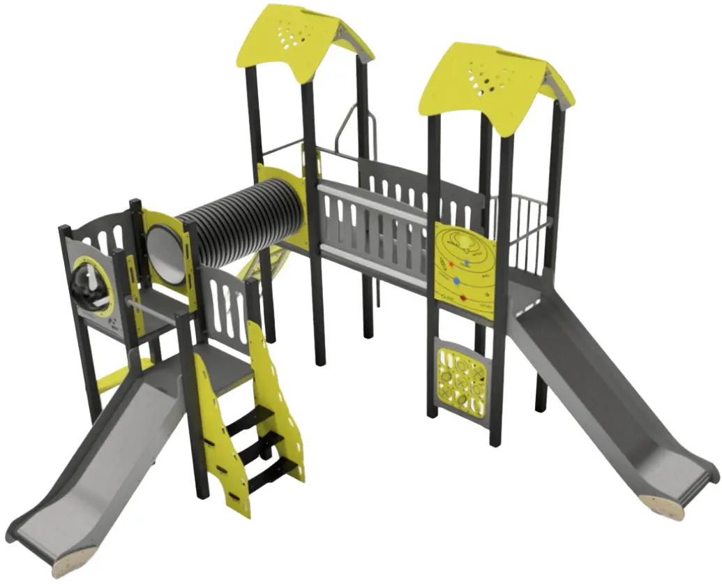 Complex de joaca DastimArt 161 (Grey/Green)