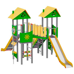 Игровой комплекс DastimArt 169 (Green/Yellow) Thumb