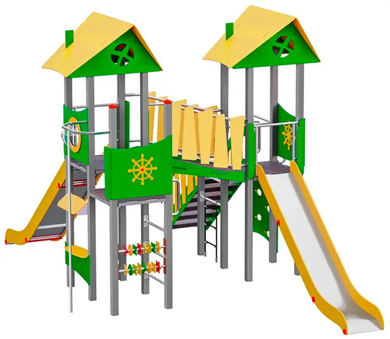 Игровой комплекс DastimArt 169 (Green/Yellow) - 2