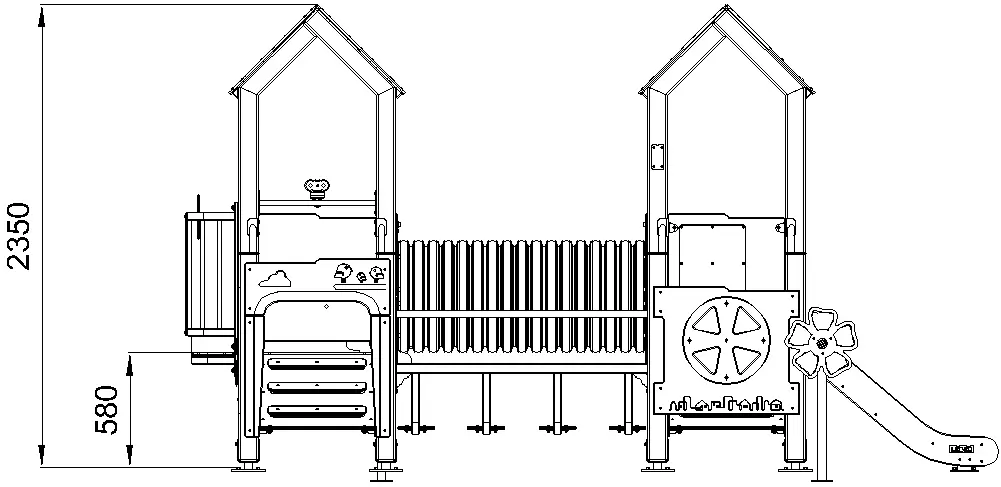 Игровой комплекс DastimArt 176 (Multicolor) - 7