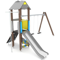 Игровой комплекс DastimArt 180 (Grey/Blue/Yellow) Thumb