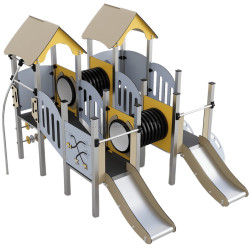 Игровой комплекс DastimArt 182 (Beige/Blue/Yellow)